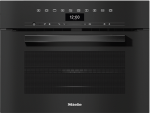 Miele VitroLine  Compact Microwave Combination Oven Obsidian Black | H7440BM