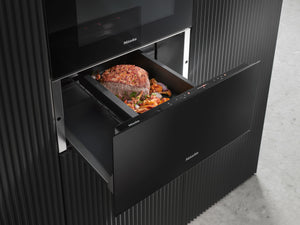 Miele PureLine Warming Drawer Obsidian Black | ESW 7020