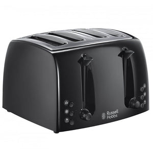 Russell Hobbs Textures 4 Slice Toaster Black 21651