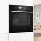 Bosch Series 8 Built-In Single Oven with Digital Control Ring Black  | HBG7784B1