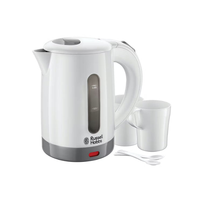 Russell Hobbs 0.85L Compact Travel Kettle - White | 23840