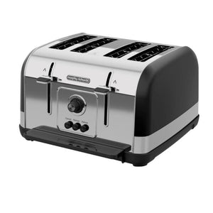 Morphy Richards Venture Black 4 Slice Toaster | 240131