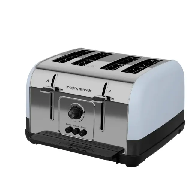 Morphy Richards Venture 4 Slice Toaster Duck Egg Blue | 240136