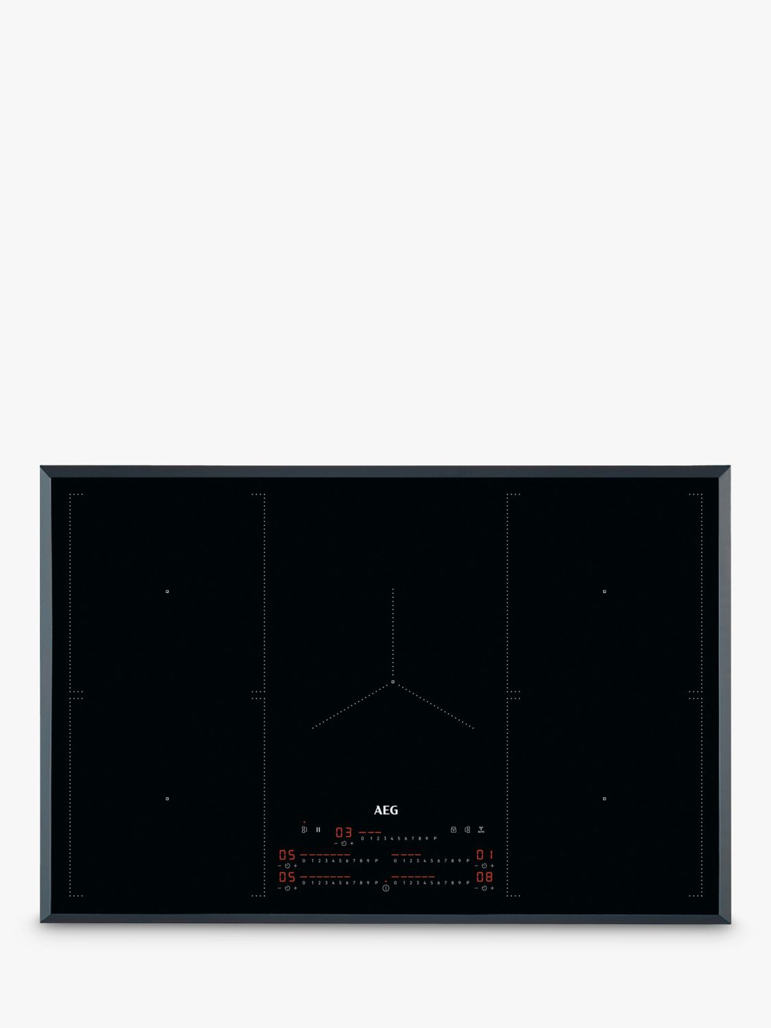 AEG  6000  80cm Induction Hob, Black |IKE85751FB