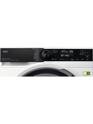 AEG 8000 Freestanding Washing Machine, 10kg Load, 1400rpm Spin, White | LFR84146UC