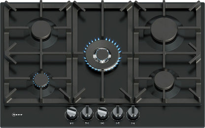 Neff N 70 Gas Hob 75 cm Enamel Black | T27CIQ8S0