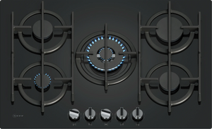 Neff N 70 Gas hob 75 cm Tempered Glass Black | T27PIQ4S0