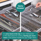 Bosch Series 6 Free-standing Dishwasher 60cm Brushed Steel | SMS6ZCI10G