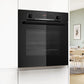 Bosch Series 4 Built-in Oven with Added Steam Function 60 x 60 cm Black | HQA534BB3B