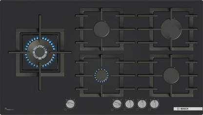 Bosch Series 6 Gas Hob 5 Burner Black | PPM9A6I40
