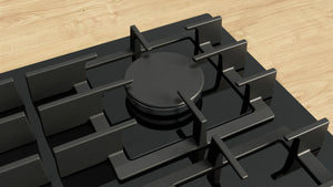 Bosch Series 6 Gas Hob 5 Burner Black | PPM9A6I40