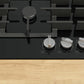 Bosch Series 6 Gas Hob 5 Burner Black | PPM9A6I40