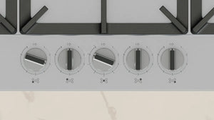 Neff N70 90cm Gas Hob Stainless Steel | T29CIR8N0