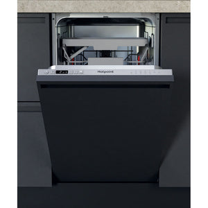Hotpoint Slimline Integrated Dishwasher - Silver | HI9C 3M19 C S UK