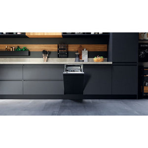 Hotpoint Slimline Integrated Dishwasher - Silver | HI9C 3M19 C S UK