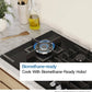 Bosch Series 6 Gas Hob 5 Burner Black | PPM9A6I40