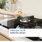 Bosch Series 6 Gas Hob 5 Burner Black | PPM9A6I40