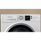 Hotpoint Anti-stain Washing Machine - White - 8kg - 1400rpm - A Rated | NSWE846WS UK