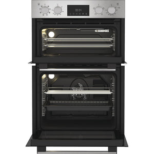 Hotpoint Built In Electric Multifunction Double Oven Stainless Steel | DIH 82D IX