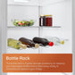 Hotpoint 60cm Larder Fridge 365L Frost Free Vitalcare Dairy Compartment Bottle Rack Inox | HPMLF 6442 XBR4UK