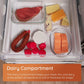 Hotpoint 60cm Larder Fridge 365L Frost Free Vitalcare Dairy Compartment Bottle Rack Inox | HPMLF 6442 XBR4UK