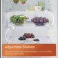Hotpoint Tall Larder Fridge Low Frost 167 x 60cm Dark Inox | HPMLS1411XBR4UK