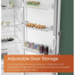Hotpoint Tall Larder Fridge Low Frost 167 x 60cm Dark Inox | HPMLS1411XBR4UK