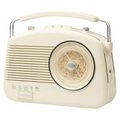 SteepletoneBrighton 3 Band Portable Retro Radio - Beige | Brightonbge