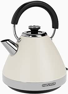 Morphy Richards Venture Pyramid Kettle – Cream | 100132