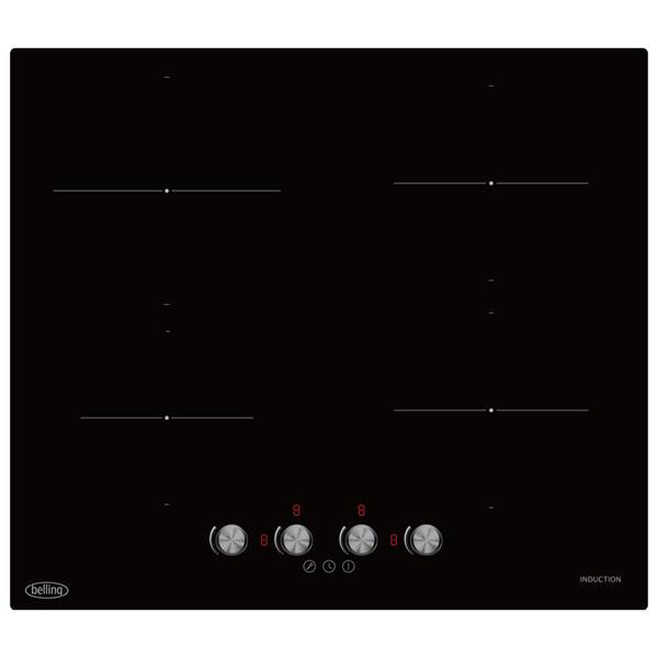 Belling 60cm 4 Zone Induction Hob | BRIH60BK Belling