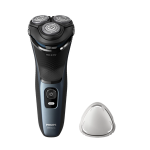 Phillips Black 3000 Series Wet & Dry Electric Shaver | S3144/00