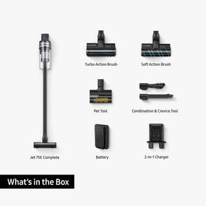 Samsung Jet™ 75E Complete Cordless Vacuum Cleaner | VS20B75ACR5/EU