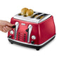Icona Micalite 4 slice Red Toaster | CTOM4003.R