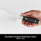 Ninja Foodi K32005UK, StaySharp Knife Block w/ Integrated Knife Sharpener - 5 Piece Set