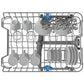 Indesit Slimline Dishwasher White | IN2FE10CS90WUK