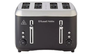 Russell Hobbs Addison 4 Slice Toaster Matte Black | 27740