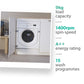 Indesit 9KG 1400 spin Built in Washing Machine |BIWMIL91484UK