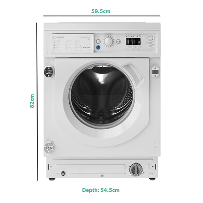 Indesit 9KG 1400 spin Built in Washing Machine |BIWMIL91484UK
