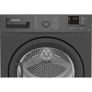 Hotpoint 9Kg Condenser Tumble Dryer - Graphite | C HD C92 GGGD UK EX DISPLAY