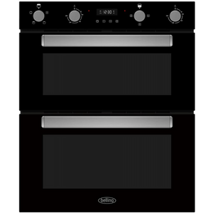 BELLING BLACK UC DOUBLE OVEN – BI704FPBLK