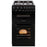 NordMende 50cm Freestanding Gas Cooker - Black | CTG52LPGBK