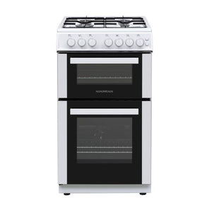 NordMende 50cm Freestanding Natural Gas Cooker with Gas Hob | CTG52WH