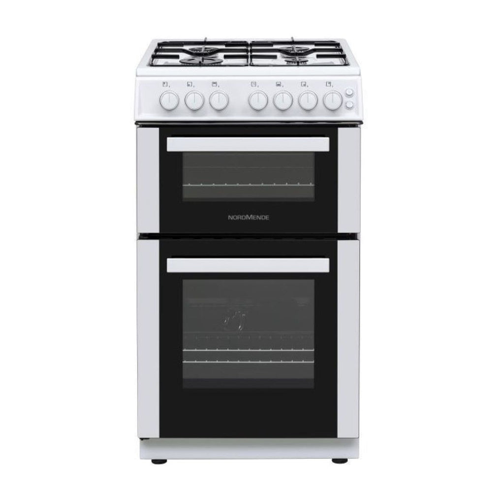 NordMende 50cm Freestanding Natural Gas Cooker with Gas Hob | CTG52WH