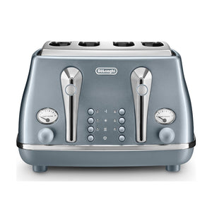 DeLonghi Icona Metallics Blue Toaster CTOT4003.AZ