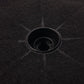 Luxair Charcoal Filter Round 5 (2 x Per Pack) | CHAR-FILTER-RND-5