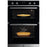 ELECTROLUX 42/61 LITRE BUILT IN EYE LEVEL DOUBLE OVEN - STAINLESS STEEL