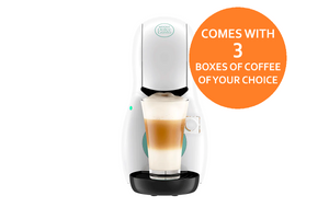 De'Longhi Piccolo XS Nescafe Dolce Gusto Coffee Machine White | EDG210.WB
