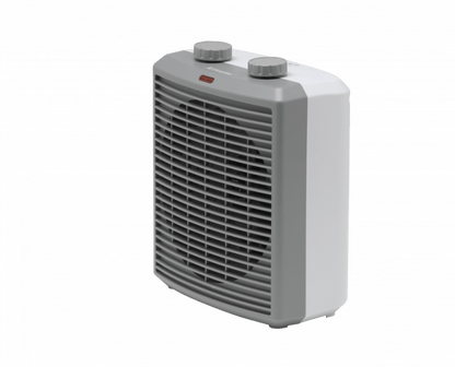 Dimplex 2kw Essentials Upright Fan heater - Grey | DEUF2N