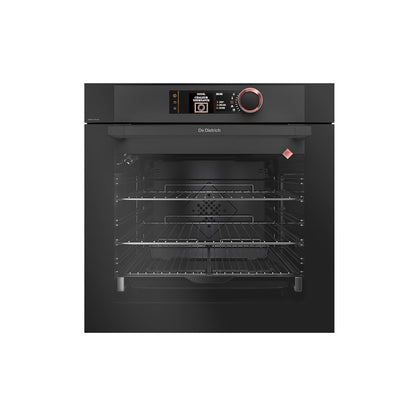 DE DIETRICH BUILT-IN SINGLE OVEN WITH PYROLYTIC CLEANING | BLACK | DOP8574A