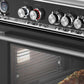 FISHER & PAYKEL 90CM 5 ZONE INDUCTION RANGE COOKER IN BLACK | OR90SCI6B1